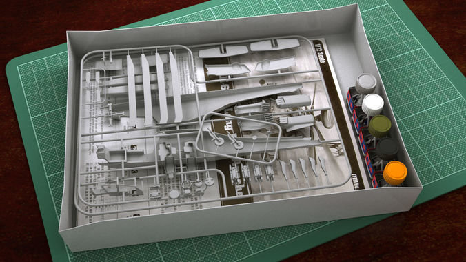 MODELBOUW-VERF-&-TOEBEHOREN