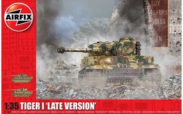 AIRFIX | TIGER-1 'LATE VERSION' 1944 (PLASTIC BOUWPAKKET)  | 1:35