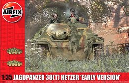 AIRFIX | JAGDPANZER 38(T) HETZER 'EARLY VERSION' (PLASTIC BOUWPAKKET) | 1:35