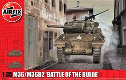AIRFIX | M36/M36B2 'BATTLE OF THE BULGE' (PLASTICBOUWPAKKET) | 1:35