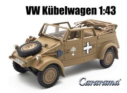 CARARAMA | VOLKSWAGEN KUBELWAGEN TYPE 82 'AFRIKA KORPS' 1941 | 1:43
