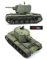 ARTITEC | USSR KV-2 SOVJET TANK  (READY-MADE) | 1:87