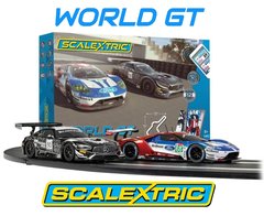 SCALEXTRIC | ARC AIR GT CHALLENGE WORLD GT (MERCEDES GT3 VS FORD GT GTE) RACEBAAN | 1:32
