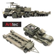 ARTITEC | M19 DIAMOND T MET TRAILER US ARMY (READY MADE) | 1:87