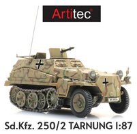 ARTITEC | SD.KFZ. 250/2 TARNUNG (READY-MADE) | 1:87