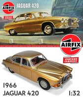 AIRFIX | JAGUAR 420 (VINTAGE BOUWDOOS) 1966 | 1:32