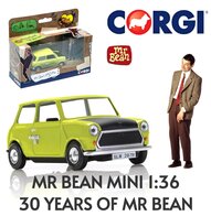 CORGI | MR BEAN'S MINI '30 YEARS OF MR BEAN' | 1:36