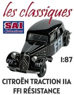 SAI | CITROEN TRACTION 11A FFI WWII (LES CLASSIQUES) | 1:87