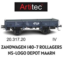ARTITEC | ZANDWAGEN 140-7 ROLLAGERS NS-LOGO DEPOT MAARN IV | 1:87