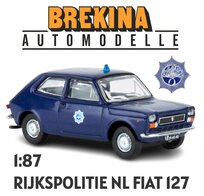 BREKINA | RIJKSPOLITIE NEDERLAND FIAT 127 | 1:87