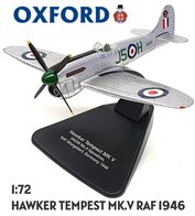 OXFORD | HAWKER TEMPEST MK V RAF 1946 | 1:72