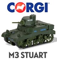 CORGI | M3 STUART TANK US ARMY 1944 | FTB