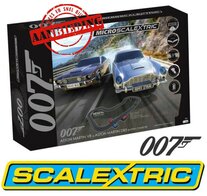 SCALEXTRIC | 007 JAMES BOND MICRO RACEBAAN SET 'ASTON MARTIN V8 EN DB5' | 1:64