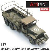 ARTITEC | US GMC CCKW-353 US ARMY CARGO OPEN BED (READY-MADE) | 1:87