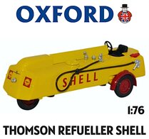 OXFORD DIECAST | THOMPSON REFUELLER 'SHELL AVIATION SERVICE' | 1:76