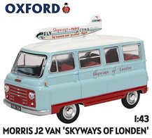 OXFORD DIECAST | MORRIS J2 VAN 'SKYWAYS OF LONDON' 1956 | 1:43