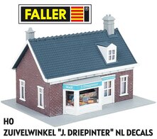 FALLER | ZUIVELWINKEL - J. DRIEPINTER  (MET NEDERLANDSE DECALS) | 1:87