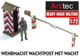 ARTITEC | WEHRMACHT WACHTPOST MET SCHILDWACHT 1X  (READY-MADE) | 1:72