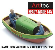 ARTITEC | DE KAMELEON WATERLIJN + HIELKE EN SIETSE FIGUREN (READY-MADE) | 1:87