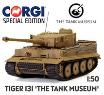 CORGI | TIGER 131 RESTORED AND OPERATED BY THE TANK MUSEUM BOVINGTON (SPECIAL EDITION) | 1:50