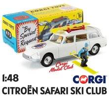 CORGI | CITROEN SAFARI CORGI-SKICLUB | 1:48