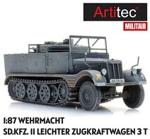 ARTITEC | SD.KFZ. 11 LEICHTER ZUGKRAFTWAGEN 3 T GRAU (READY-MADE) | 1:87