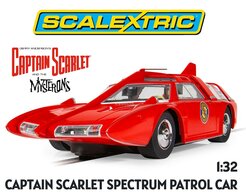 SCALEXTRIC | CAPTAIN SCARLETT SPECTRUM PATROL CAR (SPC)  (SLOTCAR) | 1:32