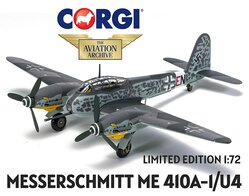 CORGI | MESSERSCHMITT Me 410A-1/U4 1944 LIM.ED. | 1:72
