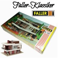 FALLER | B-257 MODERN HUIS MET PLAT DAK SAMMLER-EDITION (FALLER-KLASSIKER) | 1:87