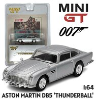 MINI GT | JAMES BOND ASTON MARTIN DB5  'THUNDERBALL' (ENGLISH PACKAGING) | 1:64