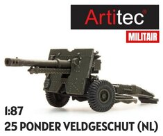 ARTITEC | 25 PONDER VELDGESCHUT NL (READY-MADE) | 1:87