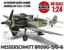 AIRFIX | MESSERSCHMITT BF109G-5/G-6 (MODELKIT) | 1:24