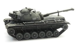 ARTITEC - M48A2 Gelboliv voor treintransport Bundeswehr (kant en klaar model) - 1:87