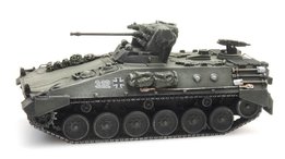 ARTITEC - Marder ohne Schürze Gelboliv voor treintransport Bundeswehr (kant en klaar model) - 1:87