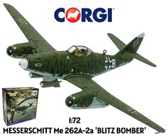 CORGI | MESSERSCHMITT Me 262A-2a BLITZ BOMBER LIM.ED. | 1:72