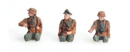 ARTITEC - Bemanning Kübelwagen 3 figuren (kant en klaar) - 1:87