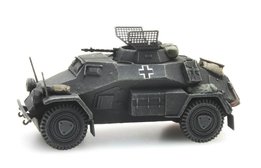 ARTITEC | Sdfkz 221 4 Rad MG 34 Grijs (READY-MADE) | 1:87