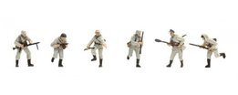 ARTITEC - Set 2 Deutsche Infanterie Winter 6 figuren (kant en klaar) - 1:87