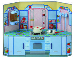 SCHOPPER | KINDERKEUKEN MET FORNUIS RETRO 'LADY' | 1:6