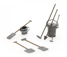 ARTITEC | GEREEDSCHAPPENSET: TUIN EN BOERDERIJ (READY MADE) | 1:87