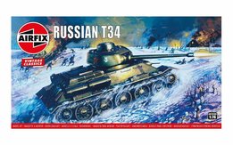 AIRFIX CLASSICS | RUSSIAN T34 (VINTAGE CLASSICS) | 1:76