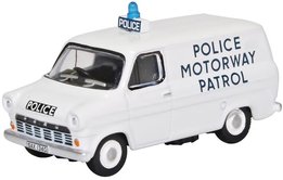 OXFORD DIECAST | FORD TRANSIT MK1 'POLICE MOTORWAY PATROL' 1968 | 1:76