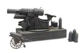 ARTITEC | SKODA 30,5 CM BELAGERUNGSMORSER M1916 WWII (READY MADE) | 1:87