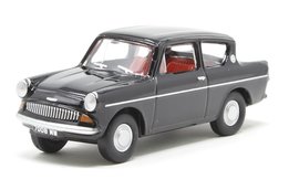 OXFORD DIECAST | FORD ANGLIA 105E (ZWART) | 1:76