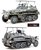 ARTITEC | Sd.Kfz. 250/3 WINTER GRAU (READY MADE) | 1:87