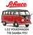 SCHUCO |  VW T1B VOLKSWAGEN SAMBA ZWART/ROOD 1951 | 1:32