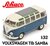 SCHUCO | VOLKSWAGEN VW T1 SAMBA  (BLAUW/WIT) | 1:32