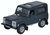 OXFORD DIECAST - LAND ROVER DEFENDER 90 'SANTORINI BLACK' 2007 - 1:76