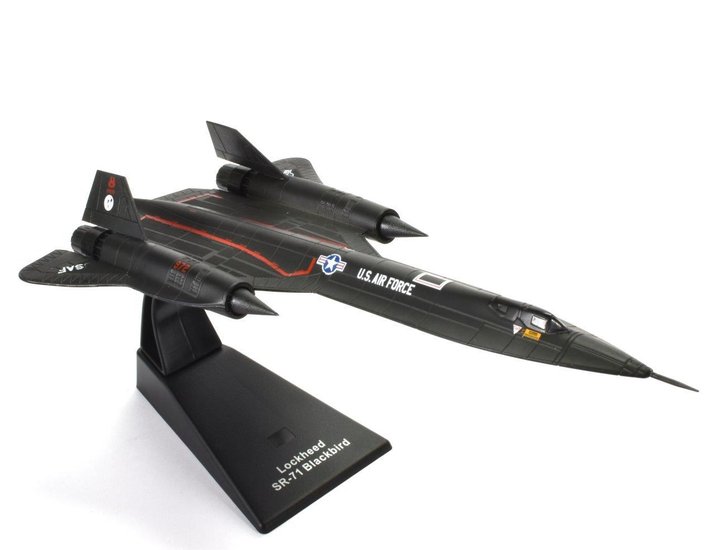 Jet Age Lockheed Sr 71a Blackbird Us Airforce 1 0 Modelvliegtuigen Mtt Modelshop