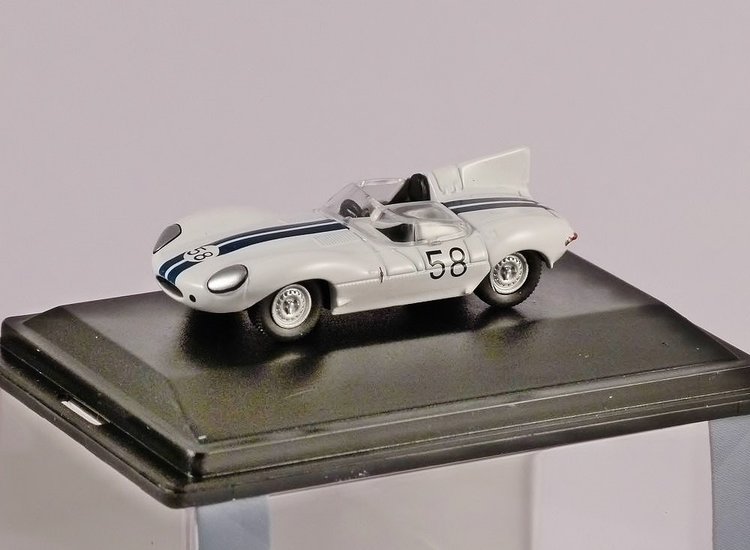 Model Cars Oxford Diecast 1//76 Jaguar D Type Walt Hansgen